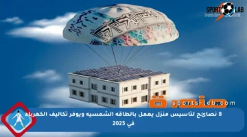 8 نصائح لتأسيس منزل يعمل بالطاقة الشمسية ويوفر تكاليف الكهرباء في 2025